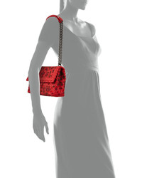 Bottega Veneta Olimpia Small Intrecciato 12 Flap Shoulder Bag