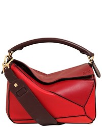 Loewe Small Multicolor Puzzle Leather Bag