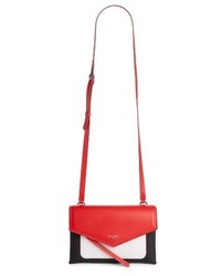 Givenchy Duetto Tricolor Leather Flap Crossbody Bag
