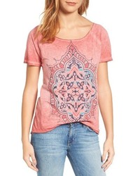 Lucky Brand Geo Floral Tee