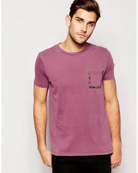 Asos T Shirt With Geo Tribal Tape Pocket
