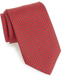 Jz Richards Geometric Woven Silk Tie