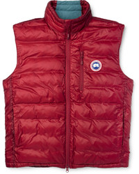 Canada Goose Lodge Packable Quilted Shell Down Gilet