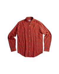 Nn07 Levon 5916 Mini Buffalo Check Flannel Shirt
