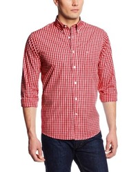 Dockers Long Sleeve Gingham Button Front Shirt