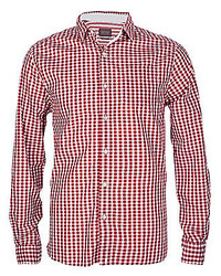 Jachs Manufacturing Co Long Sleeve Gingham Doby Shirt