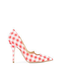 Red Gingham Pumps