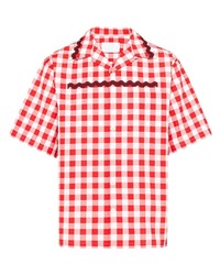 Prada Short Sleeve Cotton Shirt