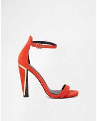 Asos Hard Beats Heeled Sandals