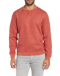 Red Henley Sweater
