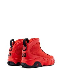 Jordan Air 9 Retro Chile Red Sneakers