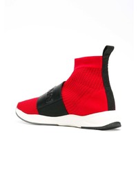 Balmain Branded Sneaker Boots