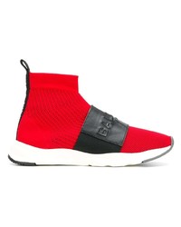 Balmain Branded Sneaker Boots