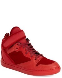 balenciaga sneakers womens red