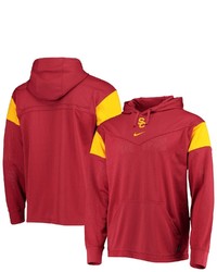 Nike Cardinal Usc Trojans Sideline Jersey Pullover Hoodie At Nordstrom