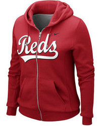 Nike Cincinnati Reds Full Zip Hoodie Sweatshirt