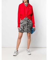 MSGM Hoodie With Gathered Detail