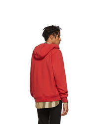 Burberry Red Core Hoodie