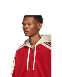 Gucci Red Gg Ribbon Jacket