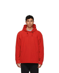 Y-3 Red Heavy Pique Classic Hoodie