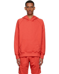 Bather Red Organic Cotton Hoodie
