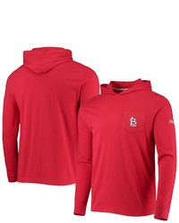 johnnie-O Red St Louis Cardinals Eller Hoodie Long Sleeve T Shirt