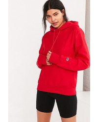 women's champion hoodie red