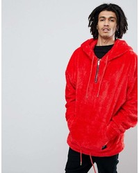 asos fluffy hoodie