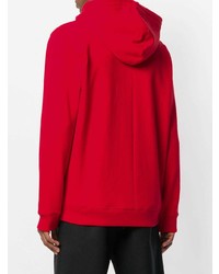 Givenchy Star Zip Up Hooded Sweatshirt