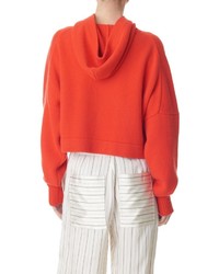 Tibi Cashmere Hoodie Sweatshirt