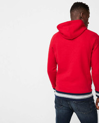 Express Tipped Crossover Hoodie