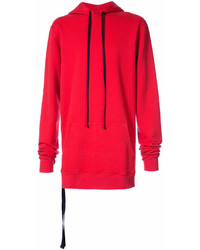 Unravel Project Elongated Drawstring Hoodie