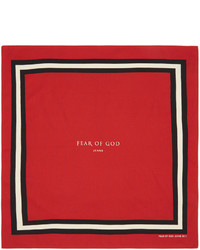 Fear Of God Red Logo Bandana