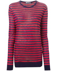 Alexander Wang T By Fine Knit Striped Sweater