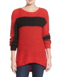Pam & Gela Block Stripe Sweater