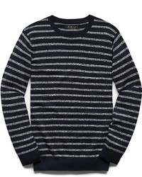 Forever 21 Marled Stripe Cotton Sweater