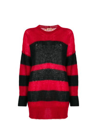 N°21 N21 Striped Mid Length Sweater