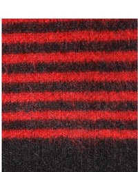 Saint Laurent Striped Mohair Blend Sweater