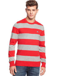 American Rag Sweater Striped Crew Neck Sweater