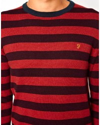 Farah Vintage Sweater With Stripe