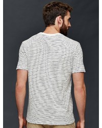 Gap Slub Jersey Multi Stripe T Shirt