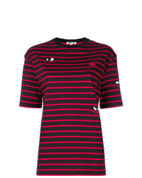 McQ Alexander McQueen Striped Patch T Shirt