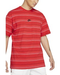 Nike T Shirt In University Red At Nordstrom