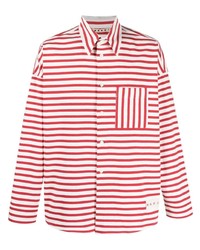 Marni Stripe Pattern Cotton Shirt