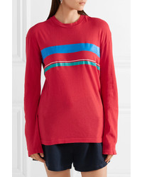 Elizabeth and James Melody Striped Cotton Jersey Top