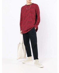 Undercoverism Striped Long Sleeved T Shirt