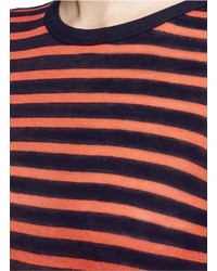 Alexander Wang T By Stripe Long Sleeve T Shirt