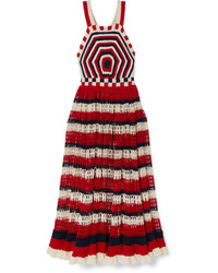 Ulla Johnson Paz Crocheted Cotton Midi Dress