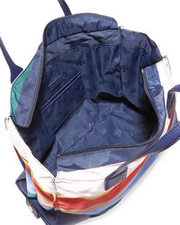 Tory Burch Ella Printed Packable Tote Bag Journey Stripe