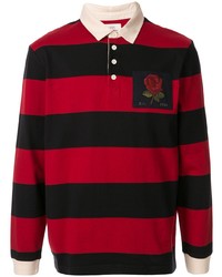 Kent & Curwen Striped Pattern Polo Shirt